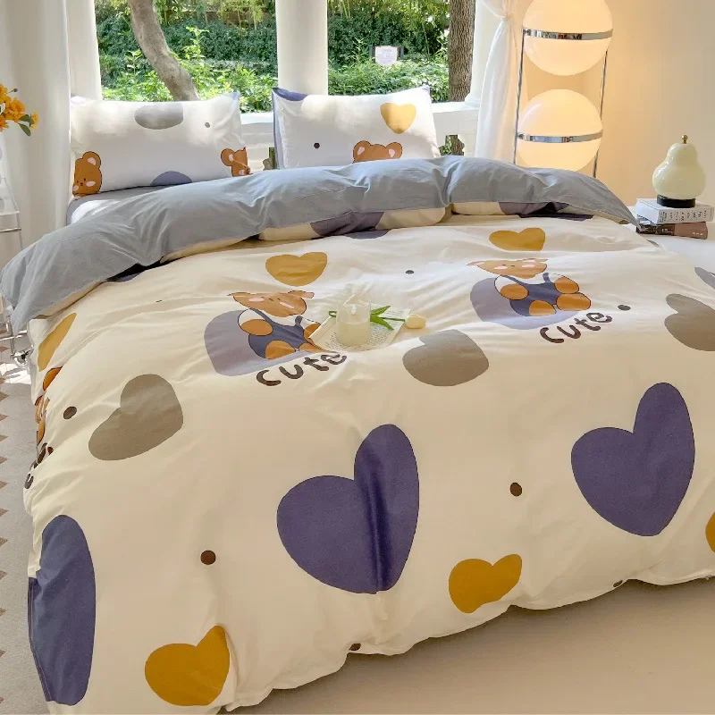 Beddengoed met klassiek geruit patroon voor ultiem comfort - Afbeelding 4