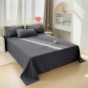 beddengoed luxe - geruite elegantie voor ultieme slaapcomfort